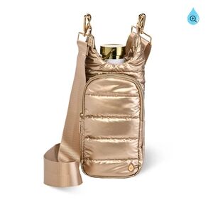 NWOT Wanderfull Hydrobag Gold Shiny